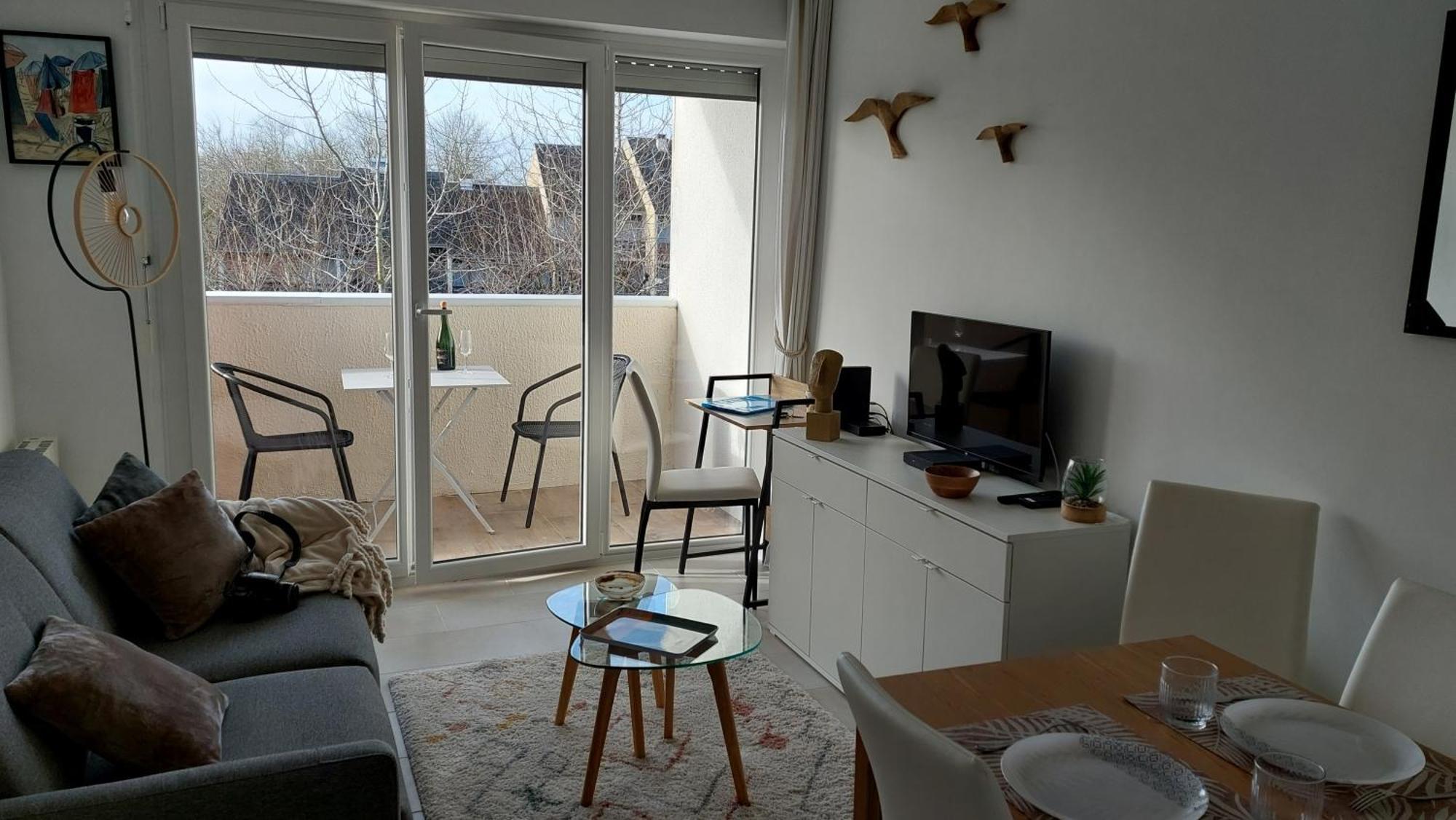 דירות Les 3 Mouettes A Cabourg - Cote Normande מראה חיצוני תמונה